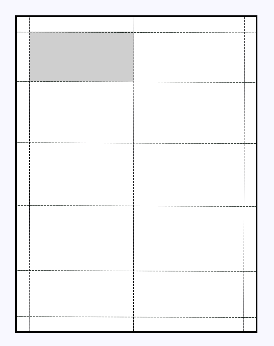 perforated shelf talker sheet template